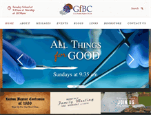 Tablet Screenshot of gracefamilybaptist.net